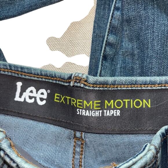 Lee Men's Extreme Motion Straight Fit 34 X 34 Tapered Leg Jean- Mayday NWT - Picture 3 of 8